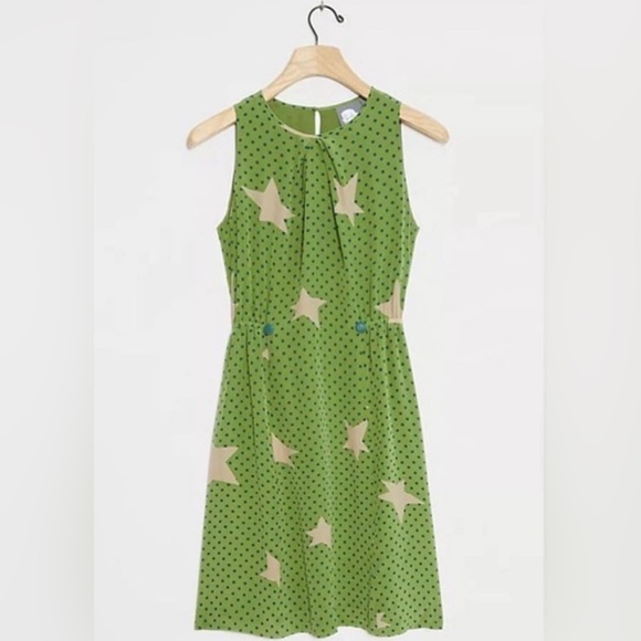ANTHROPOLOGIE Girls From Savoy NOVA silk DRESS - Picture 1 of 10